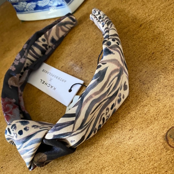 NWT Anthropologie Kachel Printed Top-Knot Headband - Picture 3 of 6